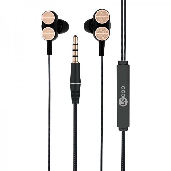 LENOVO LECOO EH102 3.5MM JACKLI SİYAH KABLOLU KULAK İÇİ MİKROFONLU KULAKLIK LENOVO LECOO EH102 3.5MM JACKLI SİYAH KABLOLU KULAK İÇİ MİKROFONLU KULAKLIK