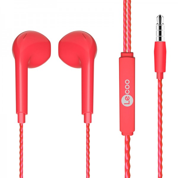 LENOVO LECOO EH104R 3.5MM JACKLI KABLOLU KULAK İÇİ MİKROFONLU KIRMIZI KULAKLIK LENOVO LECOO EH104R 3.5MM JACKLI KABLOLU KULAK İÇİ MİKROFONLU KIRMIZI KULAKLIK