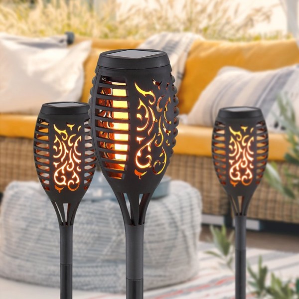 POWERMASTER PM-15940 12 LEDLİ IP44 ALEVLİ KUTULU TEKLİ PAKET SOLAR BAHÇE AYDINLATMA POWERMASTER PM-15940 12 LEDLİ IP44 ALEVLİ KUTULU TEKLİ PAKET SOLAR BAHÇE AYDINLATMA