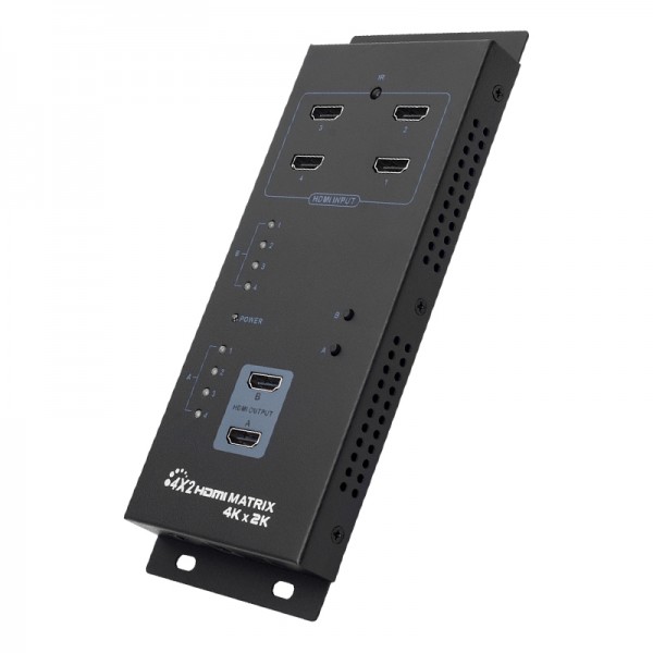 POWERMASTER PM-16247 4X2 ULTRA HDMI 4KX2K@30HZ MATRIX SWITCH (4 CİHAZ GİRİŞ / 2 LCD ÇIKIŞ) POWERMASTER PM-16247 4X2 ULTRA HDMI 4KX2K@30HZ MATRIX SWITCH (4 CİHAZ GİRİŞ / 2 LCD ÇIKIŞ)