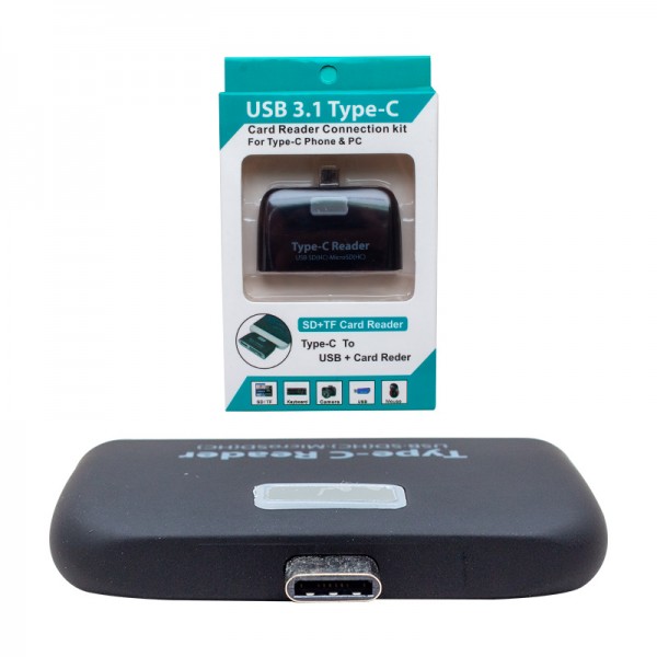POWERMASTER PM-1644 USB TYPE-C 3.1 SD+TF KART OKUYUCU KİT POWERMASTER PM-1644 USB TYPE-C 3.1 SD+TF KART OKUYUCU KİT