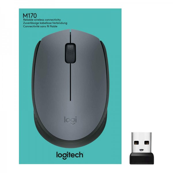 LOGITECH M170 USB SİYAH KABLOSUZ MOUSE 910-004642 LOGITECH M170 USB SİYAH KABLOSUZ MOUSE 910-004642