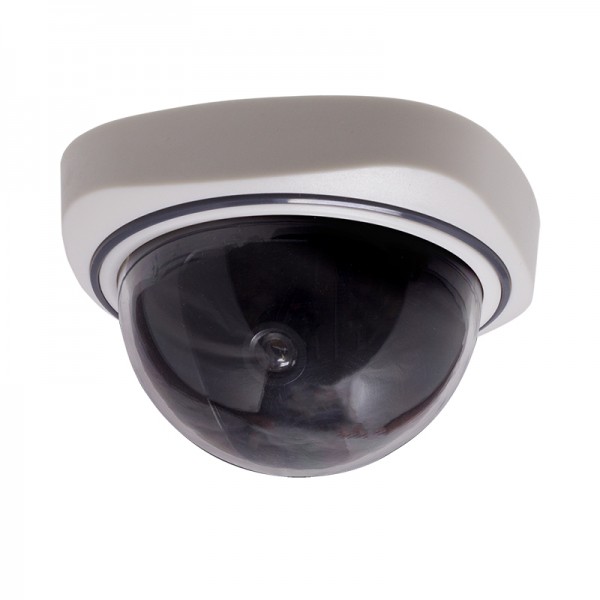 POWERMASTER PM-1200 KIRMIZI LEDLİ PİLLİ MAKET DOME KAMERA