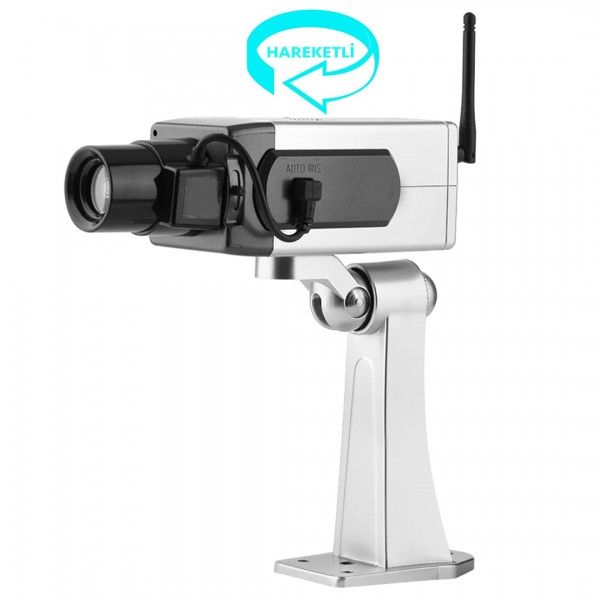 POWERMASTER PM-1400A SENSÖRLÜ HAREKETLİ PİLLİ MAKET KAMERA POWERMASTER PM-1400A SENSÖRLÜ HAREKETLİ PİLLİ MAKET KAMERA