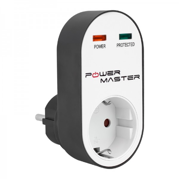 POWERMASTER PM-16620 10 AMPER - 2500 WATT TEKLİ SİYAH OVAL KASA TERMAL AKIM KORUMALI PRİZ POWERMASTER PM-16620 10 AMPER - 2500 WATT TEKLİ SİYAH OVAL KASA TERMAL AKIM KORUMALI PRİZ