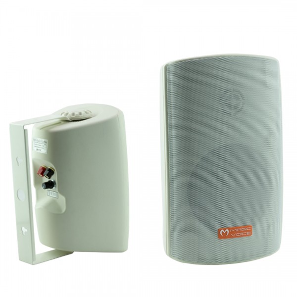MAGICVOICE MV-38 11 CM 50 WATT 2Lİ TAKIM BEYAZ TRAFOLU SÜTUN HOPARLÖR MAGICVOICE MV-38 11 CM 50 WATT 2Lİ TAKIM BEYAZ TRAFOLU SÜTUN HOPARLÖR