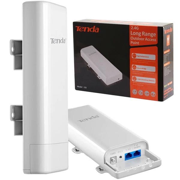 TENDA O3 5 KM MESAFE 150 MBPS DIŞ MEKAN ACCESS POINT TENDA O3 5 KM MESAFE 150 MBPS DIŞ MEKAN ACCESS POINT