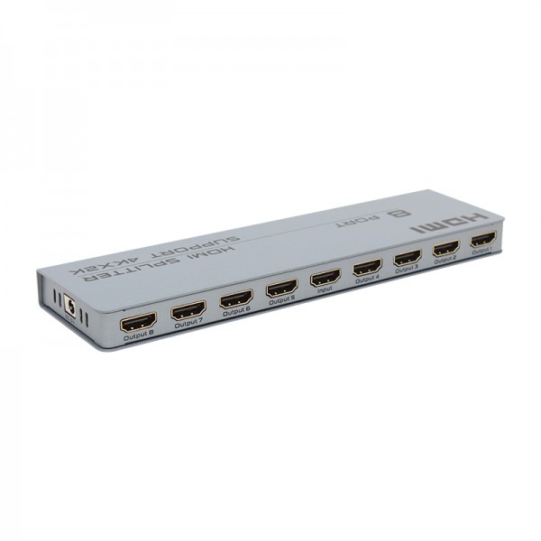 POWERMASTER PM-17168 8 PORT 1.4 V 4KX2K HDMI SPLITTER DAĞITICI POWERMASTER PM-17168 8 PORT 1.4 V 4KX2K HDMI SPLITTER DAĞITICI