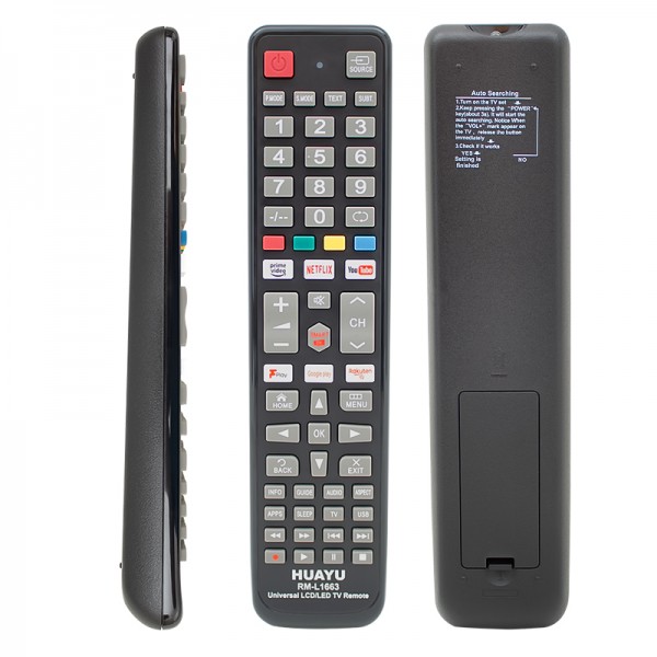 HUAYU KL RM-L1663 NETFLIX-YOUTUBE-GOOGLE PLAY TUŞLU UNIVERSAL LCD LED TV KUMANDA HUAYU KL RM-L1663 NETFLIX-YOUTUBE-GOOGLE PLAY TUŞLU UNIVERSAL LCD LED TV KUMANDA