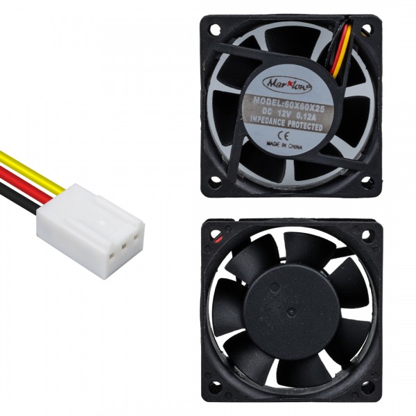 POWERMASTER IC-216 FIRÇASIZ DC FAN 60X60X25MM 12 VOLT 3 PİN V1 POWERMASTER IC-216 FIRÇASIZ DC FAN 60X60X25MM 12 VOLT 3 PİN V1