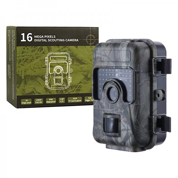 POWERMASTER HAHI HH-662V2 2.36 16MP 1080P 38 LED PIR SENSÖRLÜ FOTOKAPAN KAMUFLAJ KAMERA