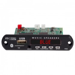 MAGICVOICE P002A MP5 USB/SD/MMC/BLUETOOTH KUMANDALI OTO TEYP ÇEVİRİCİ DİJİTAL VİDEO PLAYER BOARD (12V-500MA)