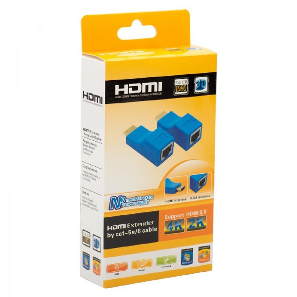 POWERMASTER PM-18225 4K HDMI TO CAT5/CAT6 30 METRE UZATICI EXTENDER POWERMASTER PM-18225 4K HDMI TO CAT5/CAT6 30 METRE UZATICI EXTENDER