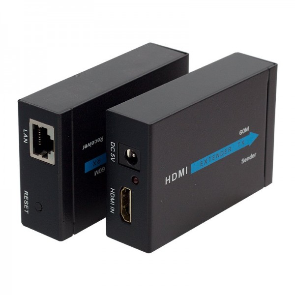 POWERMASTER PM-18232 HDMI TO CAT5/CAT6 60 METRE UZATICI EXTENDER POWERMASTER PM-18232 HDMI TO CAT5/CAT6 60 METRE UZATICI EXTENDER