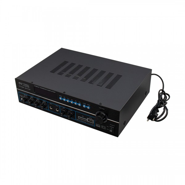 MAGICVOICE MV-530 120 WATT USB/SD/UK BLUETOOH 2 MİK GİRİŞLİ 2 BÖLGELİ HAT TRAFOLU ANFİ MAGICVOICE MV-530 120 WATT USB/SD/UK BLUETOOH 2 MİK GİRİŞLİ 2 BÖLGELİ HAT TRAFOLU ANFİ