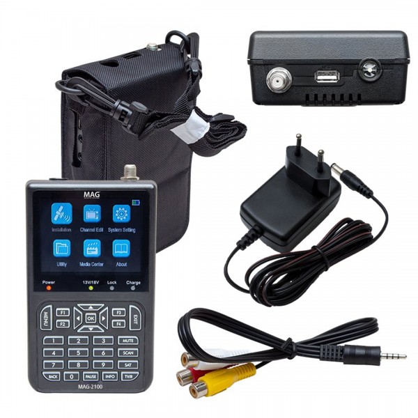 MAG MAG-2100 3.5 GÖRÜNTÜLÜ HD UYDU YÖN BULUCU MAG MAG-2100 3.5 GÖRÜNTÜLÜ HD UYDU YÖN BULUCU