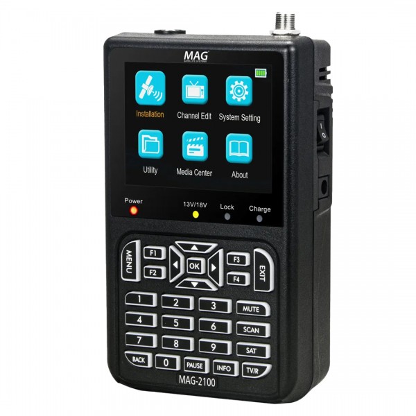 MAG MAG-2100 3.5 GÖRÜNTÜLÜ HD UYDU YÖN BULUCU MAG MAG-2100 3.5 GÖRÜNTÜLÜ HD UYDU YÖN BULUCU