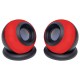 MAGICVOICE D-08L 1+1 USB MİNİ OVAL HOPARLÖR - SPEAKER (2*3 WATT - 4 OHM)