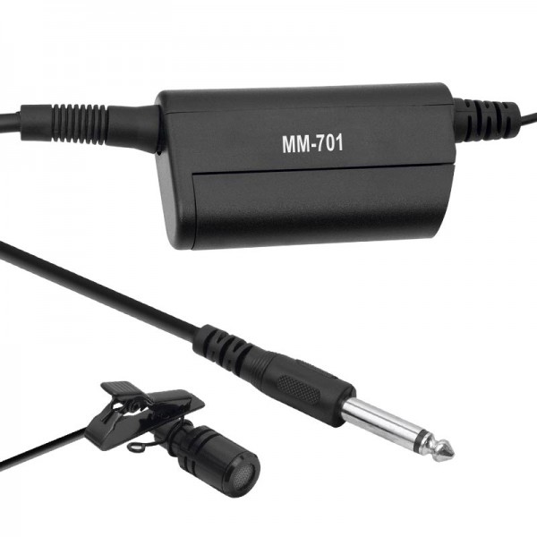 MAGICVOICE MM-701 600 OHM KABLOLU YAKA MİKROFONU MAGICVOICE MM-701 600 OHM KABLOLU YAKA MİKROFONU