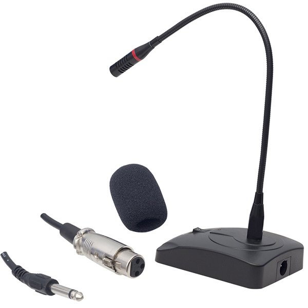 MAGICVOICE MV-H05 IŞIKLI KABLOLU KÜRSÜ MİKROFONU (KAZ BOYU 43 CM ) MAGICVOICE MV-H05 IŞIKLI KABLOLU KÜRSÜ MİKROFONU (KAZ BOYU 43 CM )