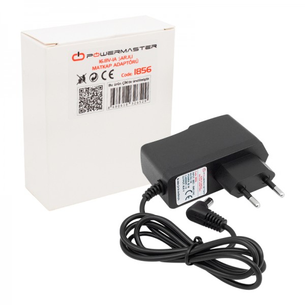 POWERMASTER 16.8 VOLT - 1 AMPER ŞARJLI MATKAP ADAPTÖRÜ