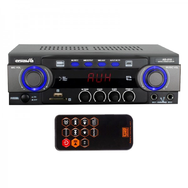 OSAWA HD-510 2X50 WATT 220V/12V GİRİŞ USB-SD -BT-UK TRAFOSUZ 2 MİK GİRİŞLİ STEREO ANFİ OSAWA HD-510 2X50 WATT 220V/12V GİRİŞ USB-SD -BT-UK TRAFOSUZ 2 MİK GİRİŞLİ STEREO ANFİ