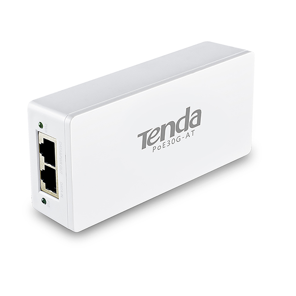 TENDA POE30G-AT 802.3AF/AT 30 W GIGABIT POE ENJEKTÖR TENDA POE30G-AT 802.3AF/AT 30 W GIGABIT POE ENJEKTÖR