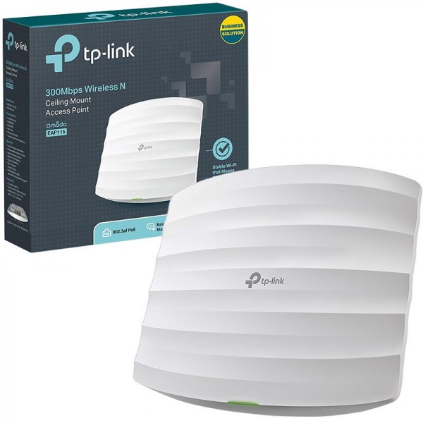 TP-LINK EAP115 300 MBPS POE KABLOSUZ N TAVAN TİPİ ACCESS POINT TP-LINK EAP115 300 MBPS POE KABLOSUZ N TAVAN TİPİ ACCESS POINT