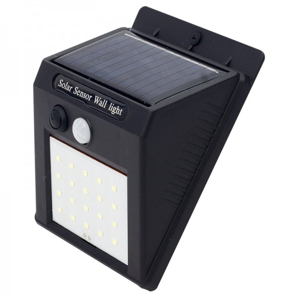 STARMAX SM-8006 SOLAR SENSÖRLÜ DUVAR TİPİ 20 LEDLİ APLİK STARMAX SM-8006 SOLAR SENSÖRLÜ DUVAR TİPİ 20 LEDLİ APLİK