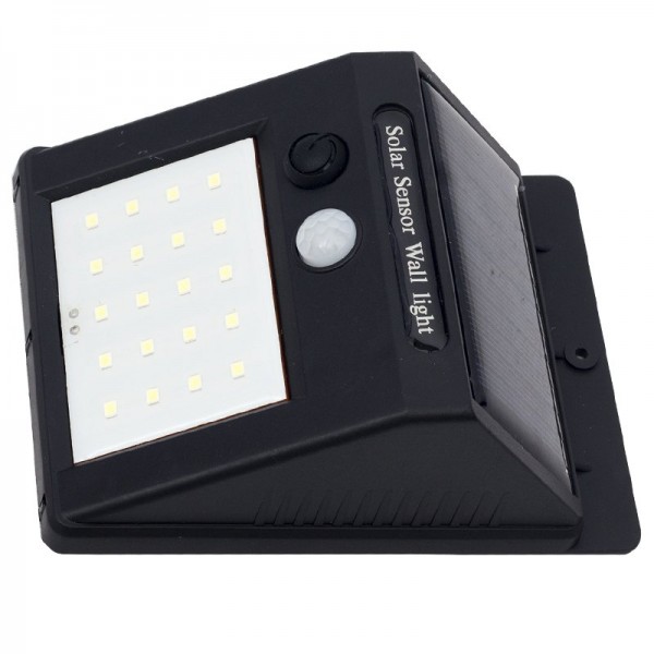 STARMAX SM-8006 SOLAR SENSÖRLÜ DUVAR TİPİ 20 LEDLİ APLİK STARMAX SM-8006 SOLAR SENSÖRLÜ DUVAR TİPİ 20 LEDLİ APLİK
