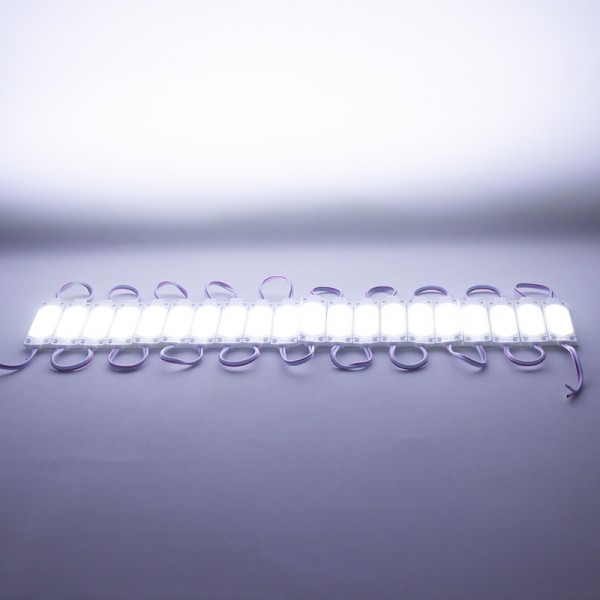 POWERMASTER MODÜL LED 12V OVAL COB KASALI KAPAKSIZ BEYAZ 19X65 MM