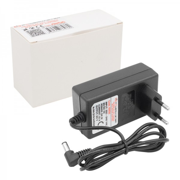 POWERMASTER PM-19256 24 VOLT - 1 AMPER - 24 WATT 5.5*2.5 L UÇLU ŞARJLI MATKAP ADAPTÖRÜ POWERMASTER PM-19256 24 VOLT - 1 AMPER - 24 WATT 5.5*2.5 L UÇLU ŞARJLI MATKAP ADAPTÖRÜ