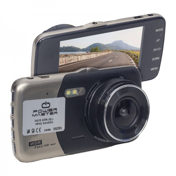 POWERMASTER PM-19295 5 MP 4 EKRANLI MİKROFONLU GECE GÖRÜŞLÜ ARAÇ KAMERA (32 GB DESTEKLİ) POWERMASTER PM-19295 5 MP 4 EKRANLI MİKROFONLU GECE GÖRÜŞLÜ ARAÇ KAMERA (32 GB DESTEKLİ)