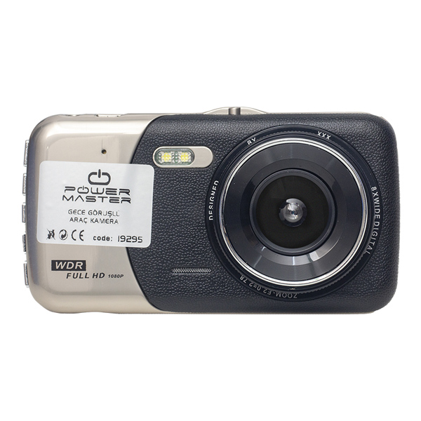 POWERMASTER PM-19295 5 MP 4 EKRANLI MİKROFONLU GECE GÖRÜŞLÜ ARAÇ KAMERA (32 GB DESTEKLİ) POWERMASTER PM-19295 5 MP 4 EKRANLI MİKROFONLU GECE GÖRÜŞLÜ ARAÇ KAMERA (32 GB DESTEKLİ)