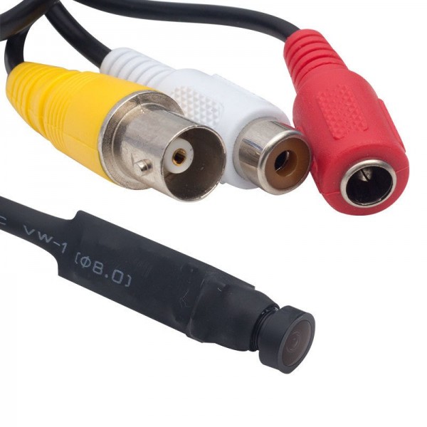 HELLO HL-19309 3.6 MM 800 TVL 1/4 SENSÖR SES ÇIKIŞLI YUVARLAK TİP MİNİ KAMERA HELLO HL-19309 3.6 MM 800 TVL 1/4 SENSÖR SES ÇIKIŞLI YUVARLAK TİP MİNİ KAMERA