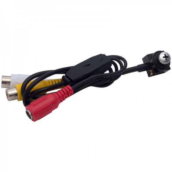 POWERMASTER PM-19312 3.6 MM 800 TVL 1/4 SENSÖR MİKROFONLU VİDA TİP MİNİ KAMERA POWERMASTER PM-19312 3.6 MM 800 TVL 1/4 SENSÖR MİKROFONLU VİDA TİP MİNİ KAMERA