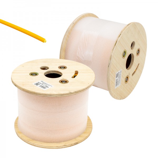 FİBER KABLO SARI 1 HAT LSZH 1000 MT RULO (ONE LINE FIBER) FİBER KABLO SARI 1 HAT LSZH 1000 MT RULO (ONE LINE FIBER)