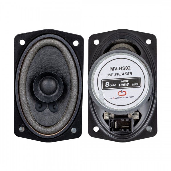MAGICVOICE MV-HS02 3X4 7.5X10 CM 8 OHM MAX 100 WATT OVAL OTO HOPARLÖR MAGICVOICE MV-HS02 3X4 7.5X10 CM 8 OHM MAX 100 WATT OVAL OTO HOPARLÖR