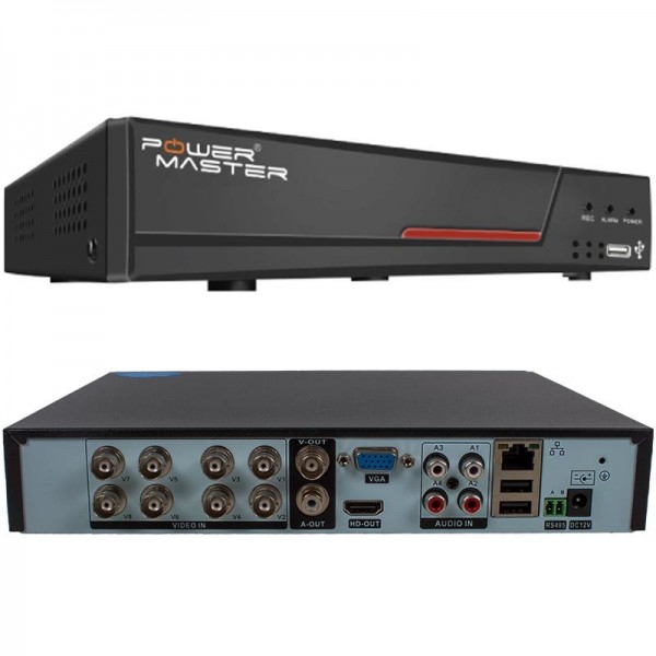 POWERMASTER PM-19426 8 KANAL 6IN1 1080N DVR KAYIT CİHAZI (H264*WİFİ*3G) POWERMASTER PM-19426 8 KANAL 6IN1 1080N DVR KAYIT CİHAZI (H264*WİFİ*3G)
