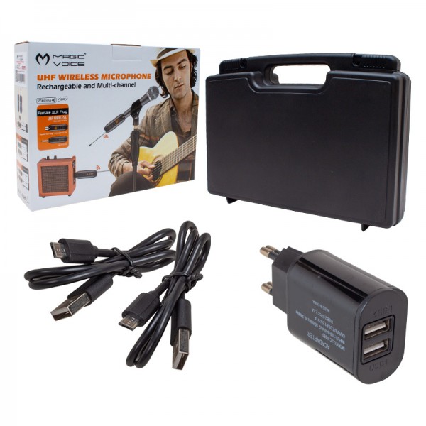 MAGICVOICE MV-19585 UHF GİTAR TİP KABLOSUZ MİKROFON MAGICVOICE MV-19585 UHF GİTAR TİP KABLOSUZ MİKROFON