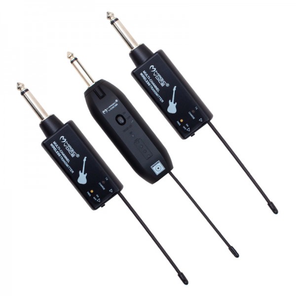 MAGICVOICE MV-19590 UHF GİTAR TİP KABLOSUZ MİKROFON ÜÇLÜ SET