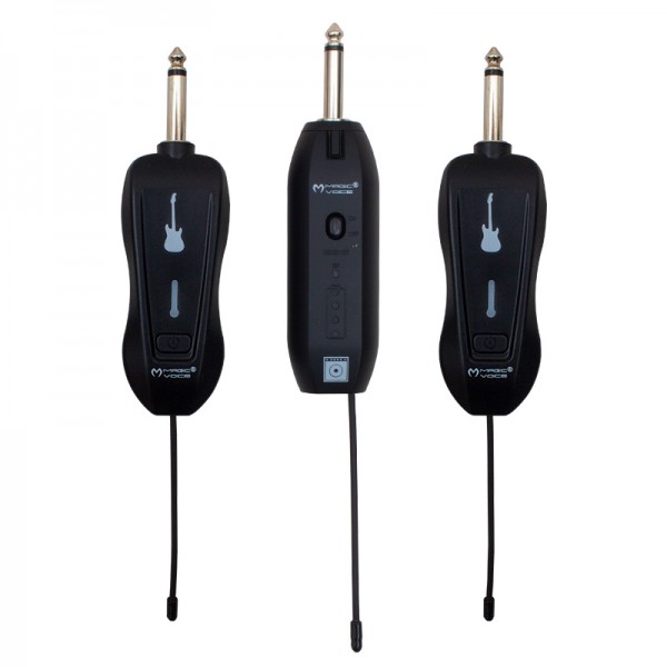 MAGICVOICE MV-19592 UHF GİTAR TİP KABLOSUZ MİKROFON ÜÇLÜ SET MAGICVOICE MV-19592 UHF GİTAR TİP KABLOSUZ MİKROFON ÜÇLÜ SET