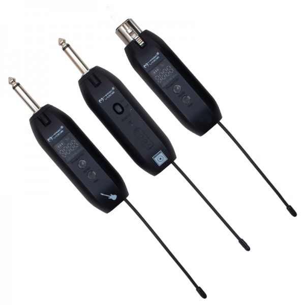 MAGICVOICE MV-19594 UHF GİTAR TİP KABLOSUZ MİKROFON ÜÇLÜ SET(MİC XRL Lİ) MAGICVOICE MV-19594 UHF GİTAR TİP KABLOSUZ MİKROFON ÜÇLÜ SET(MİC XRL Lİ)