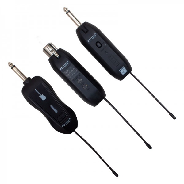 MAGICVOICE MV-19595 UHF GİTAR TİP KABLOSUZ MİKROFON ÜÇLÜ SET(RECEVER XRL) MAGICVOICE MV-19595 UHF GİTAR TİP KABLOSUZ MİKROFON ÜÇLÜ SET(RECEVER XRL)