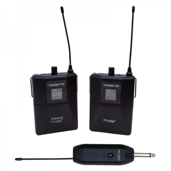 MAGICVOICE MV-19597 UHF KABLOSUZ YAKA MİKROFON ÜÇLÜ SET MAGICVOICE MV-19597 UHF KABLOSUZ YAKA MİKROFON ÜÇLÜ SET