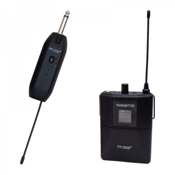 MAGICVOICE MV-19599 UHF KABLOSUZ YAKA MİKROFON MAGICVOICE MV-19599 UHF KABLOSUZ YAKA MİKROFON