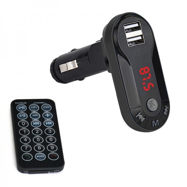 HELLO HL-19683 BT-FM MODULATÖR ÇİFT USB/SD/MP3 12-24 VOLT HAFIZASIZ BLUETOOTH FM TRANSMITTER HELLO HL-19683 BT-FM MODULATÖR ÇİFT USB/SD/MP3 12-24 VOLT HAFIZASIZ BLUETOOTH FM TRANSMITTER