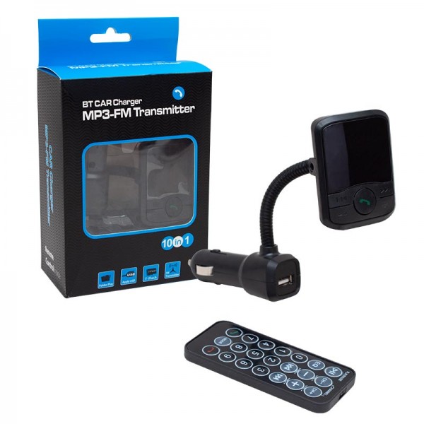 HELLO HL-19688 ÇİFT USB/SD/AUX/MP3/BLUETOOTH KUMANDALI FM TRANSMITTER HELLO HL-19688 ÇİFT USB/SD/AUX/MP3/BLUETOOTH KUMANDALI FM TRANSMITTER