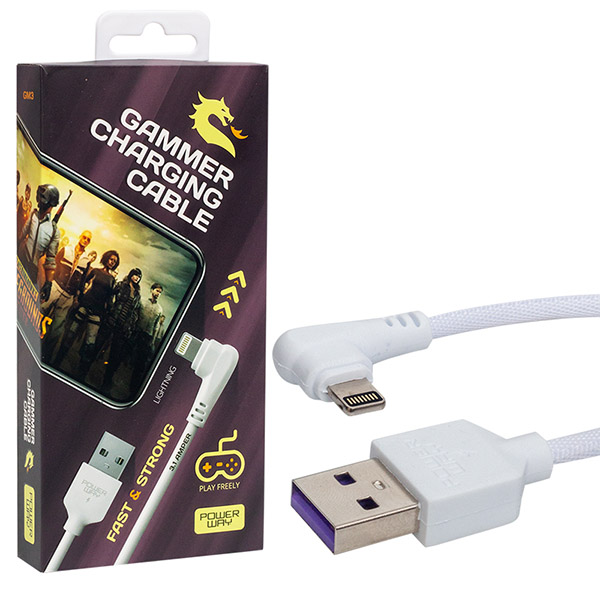 POWERWAY GM3 USB 3.1 AMPER ÖRGÜLÜ IPHONE GAMING OYUNCU KABLOSU POWERWAY GM3 USB 3.1 AMPER ÖRGÜLÜ IPHONE GAMING OYUNCU KABLOSU