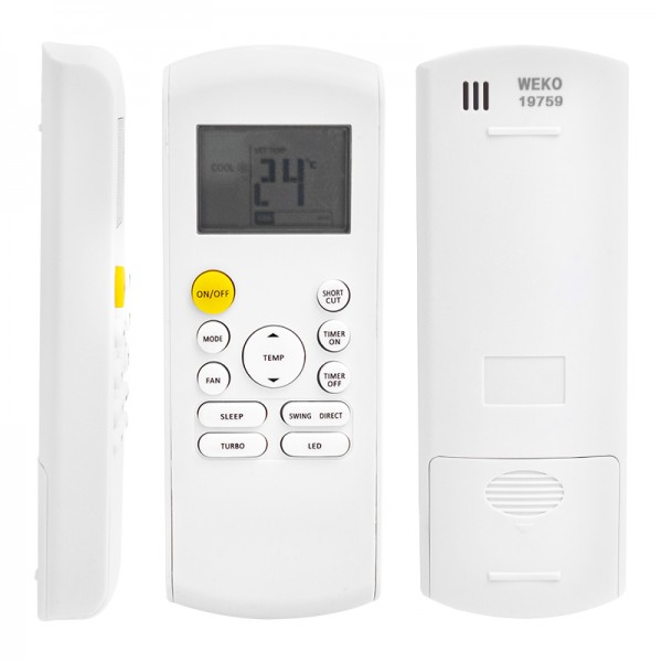 WEKO KK PROFİLO-DAYLUX-BOSCH-AIRFEL-DAIKIN KLİMA KUMANDASI (RG57B/BGE) WEKO KK PROFİLO-DAYLUX-BOSCH-AIRFEL-DAIKIN KLİMA KUMANDASI (RG57B/BGE)